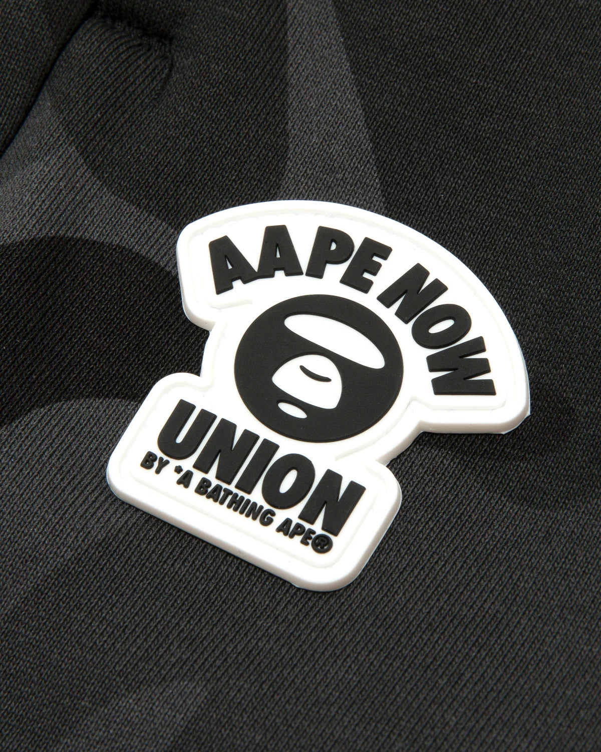 AAPENOW moonface logo sweat shorts