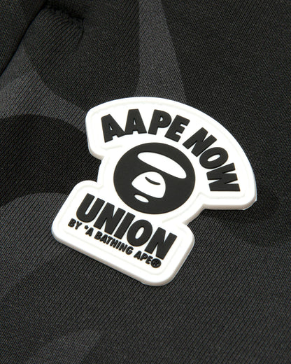 AAPENOW moonface logo sweat shorts