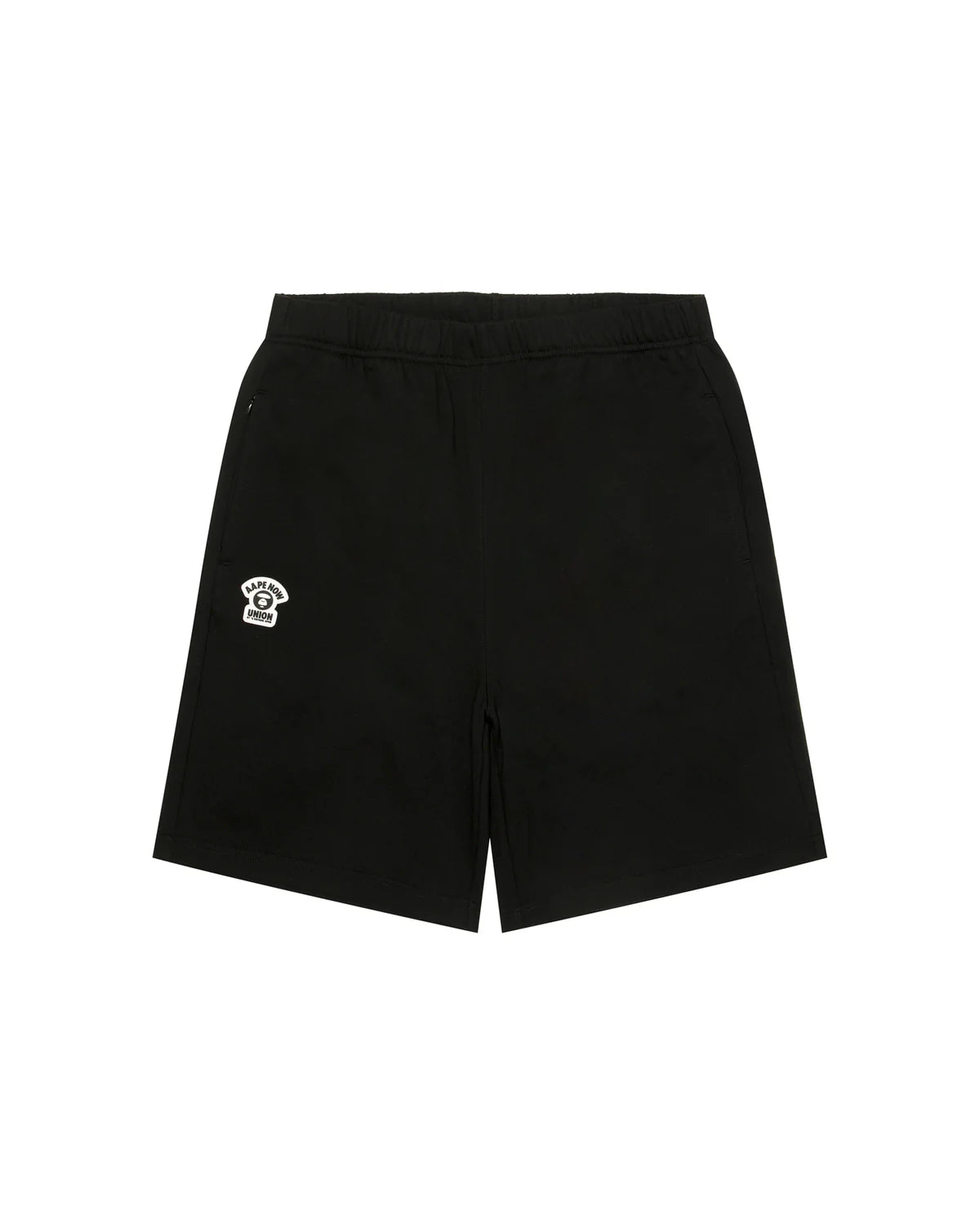 AAPENOW moonface logo sweat shorts