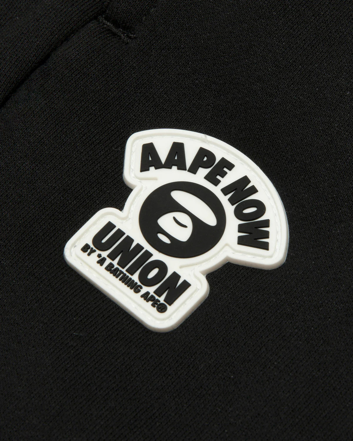 AAPENOW moonface logo sweat shorts