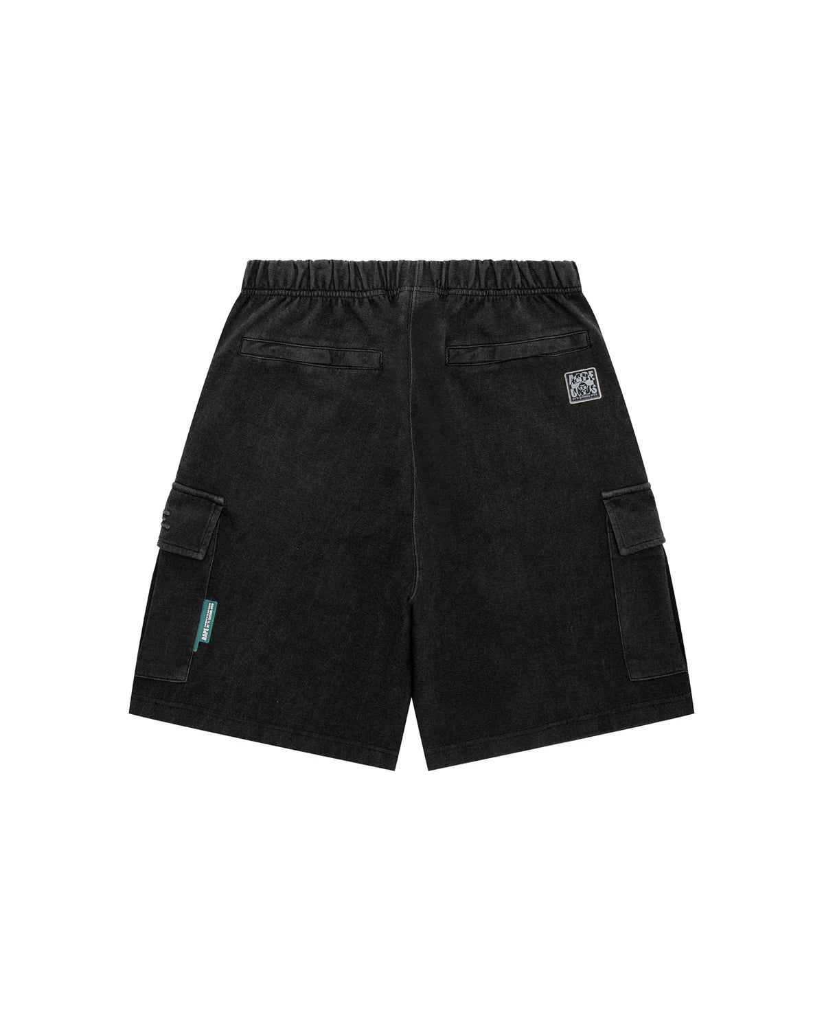 Moonface logo cargo sweat shorts