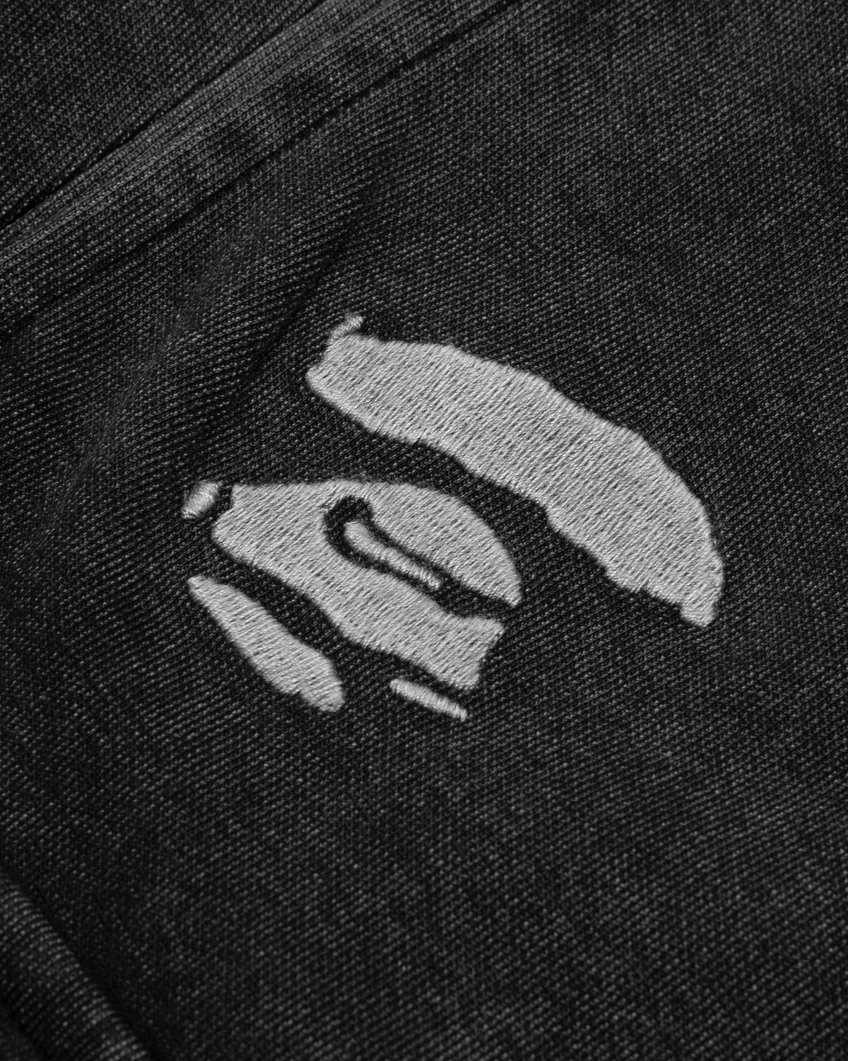 Moonface logo cargo sweat shorts