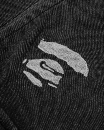 Moonface logo cargo sweat shorts
