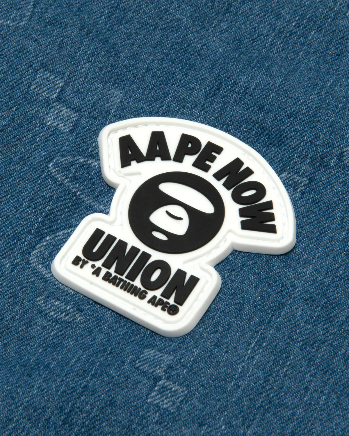 AAPENOW moonface logo monogram short sleeve shirt