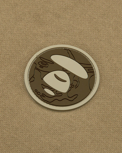 AAPENOW moonface logo crew neck sweatshirt