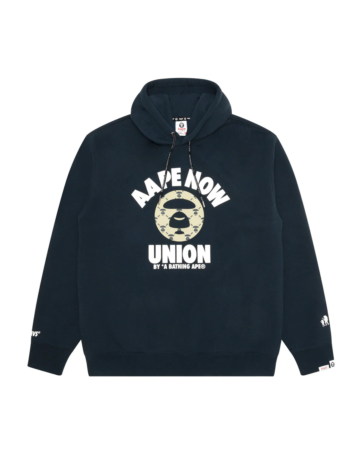 AAPENOW moonface logo hoodie
