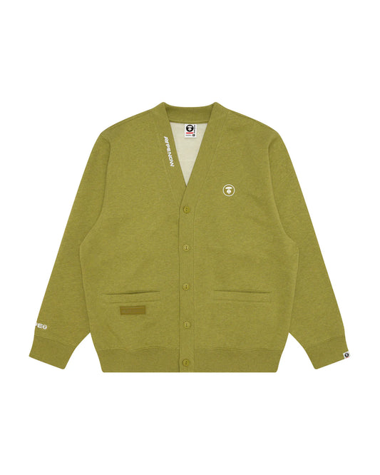 AAPENOW moonface logo cardigan