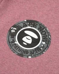 Moonface logo zip-up hoodie