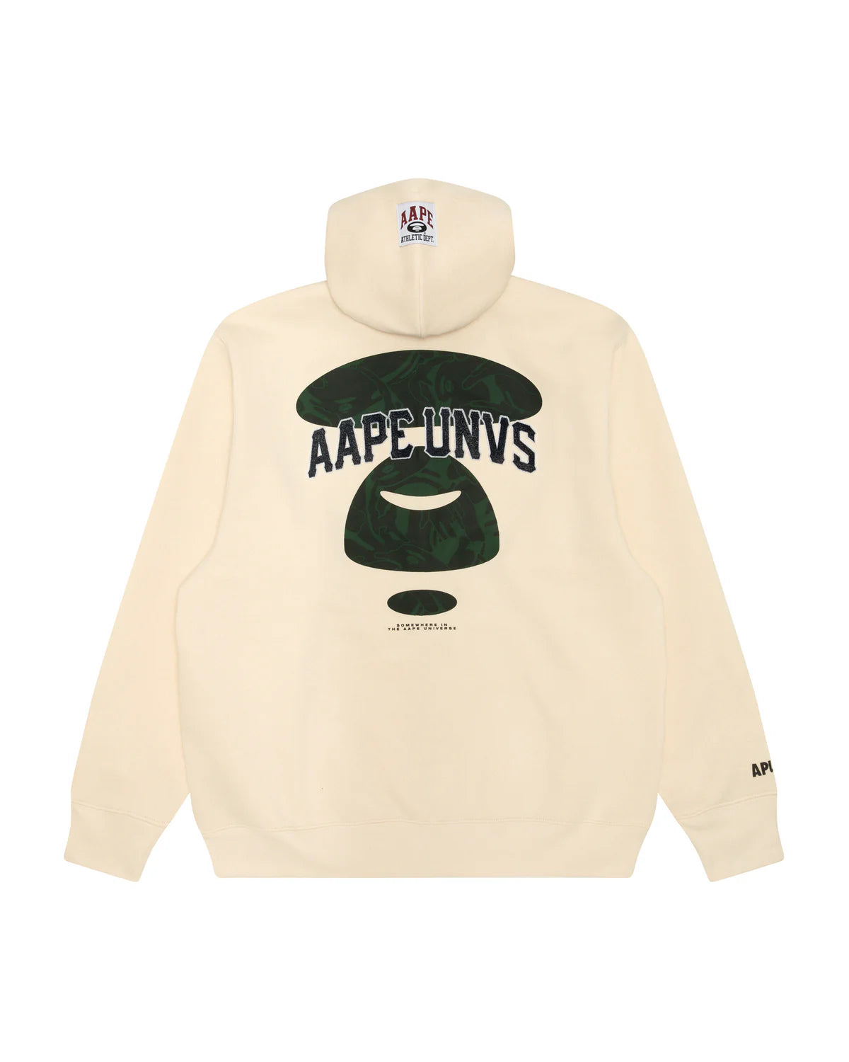 Moonface logo zip-up hoodie