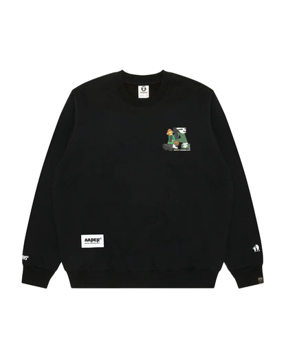 AAPER crew neck sweatshirt
