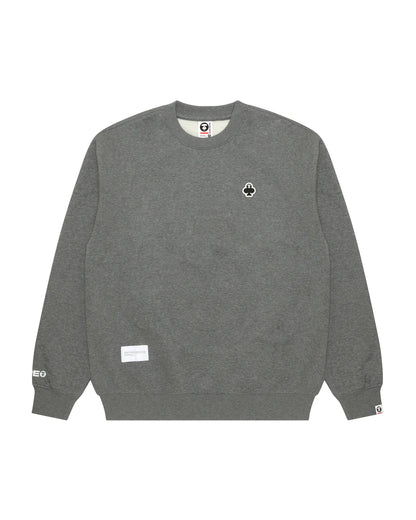 AAPENOW moonface logo sweatshirt