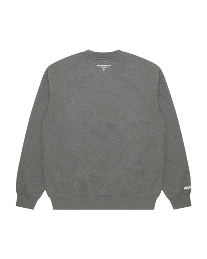 AAPENOW moonface logo sweatshirt
