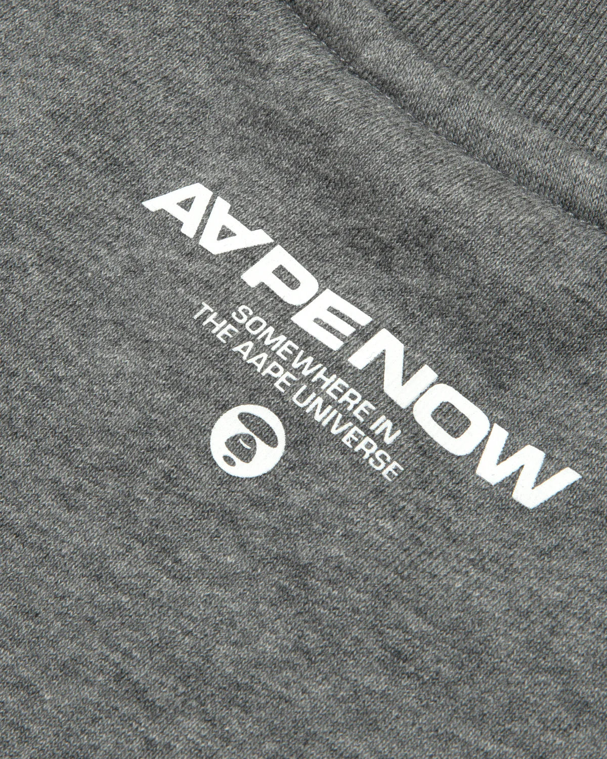 AAPENOW moonface logo sweatshirt