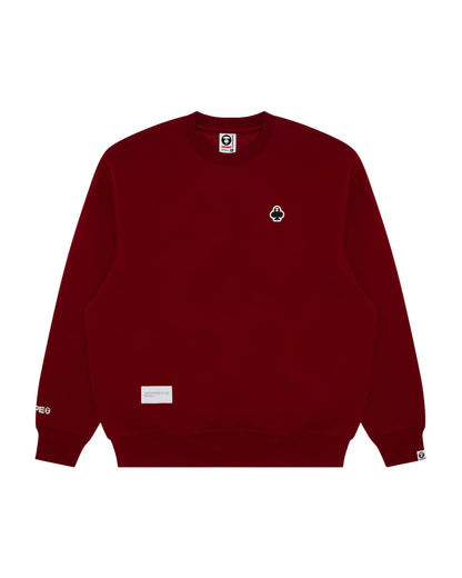 AAPENOW moonface logo sweatshirt