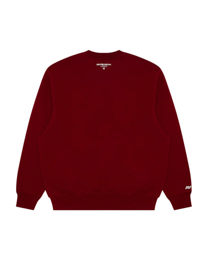 AAPENOW moonface logo sweatshirt