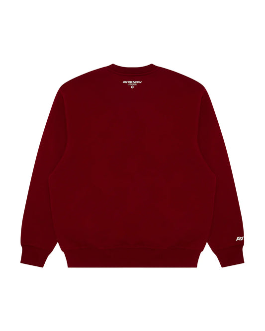 AAPENOW moonface logo sweatshirt