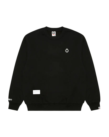 AAPENOW moonface logo sweatshirt