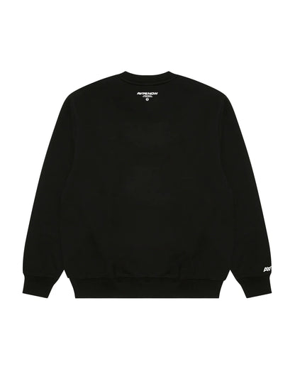 AAPENOW moonface logo sweatshirt
