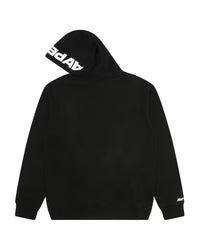 AAPENOW moonface heart logo zip-up hoodie