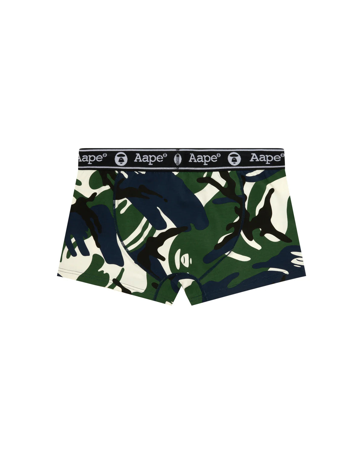 Moonface logo camo boxer briefs
