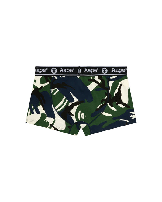 Moonface logo camo boxer briefs