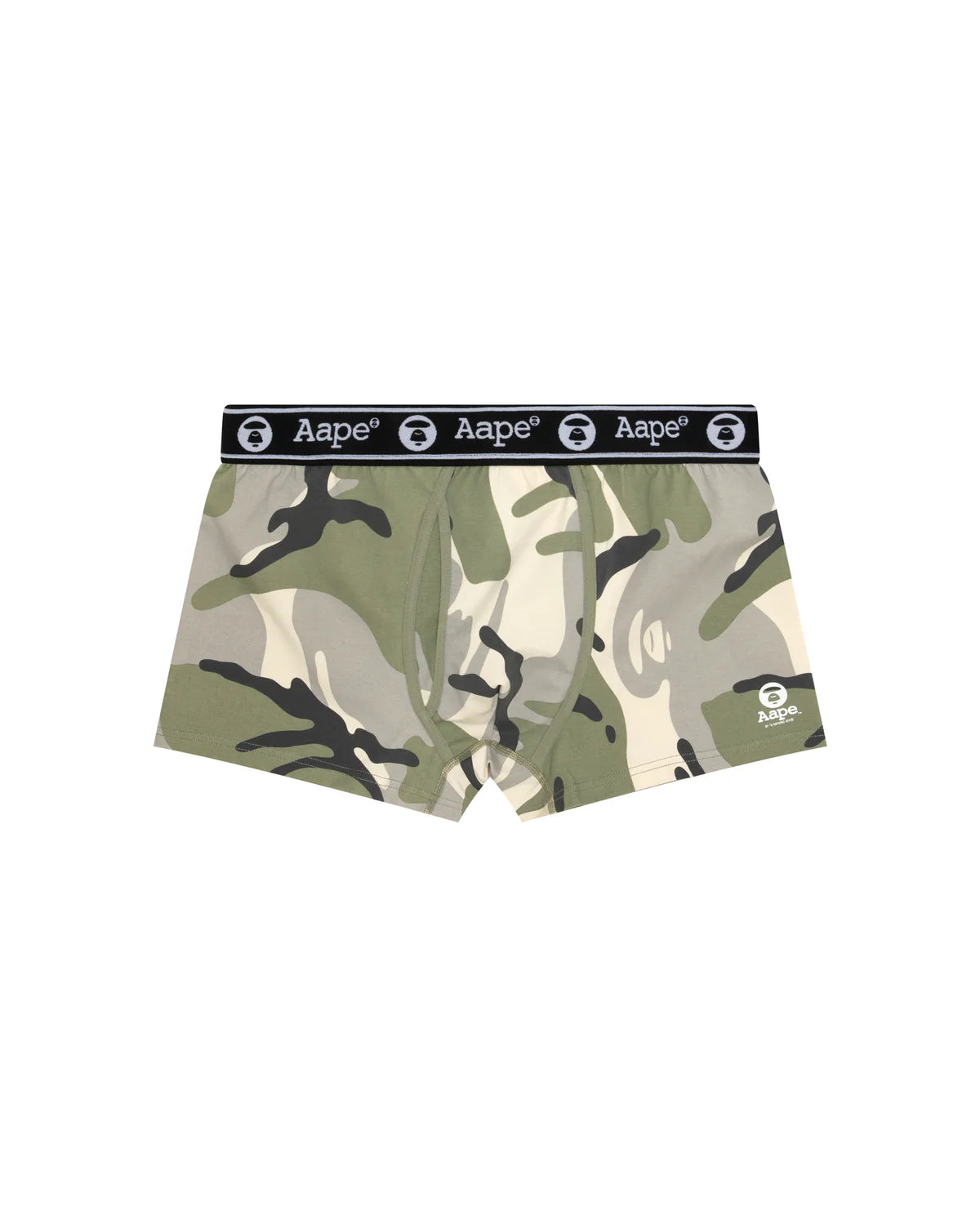 Moonface logo camo boxer briefs