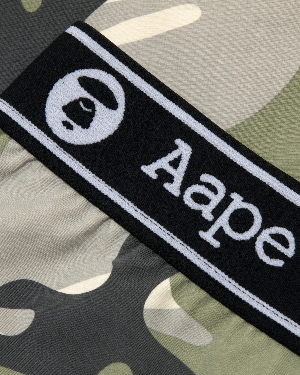 Moonface logo camo boxer briefs
