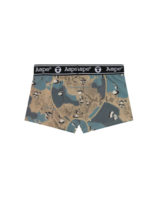 Moonface logo digital camo boxer briefs