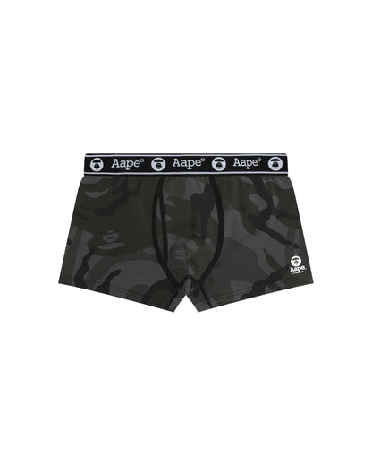 Moonface logo camo boxer briefs