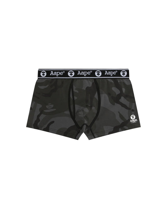 Moonface logo camo boxer briefs