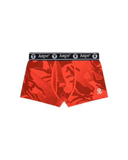Moonface logo camo boxer briefs