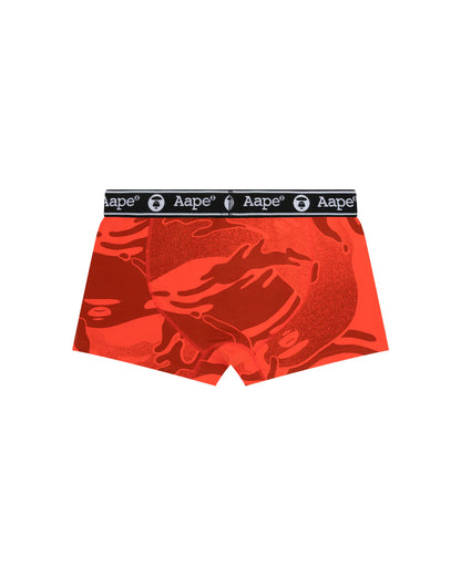 Moonface logo camo boxer briefs
