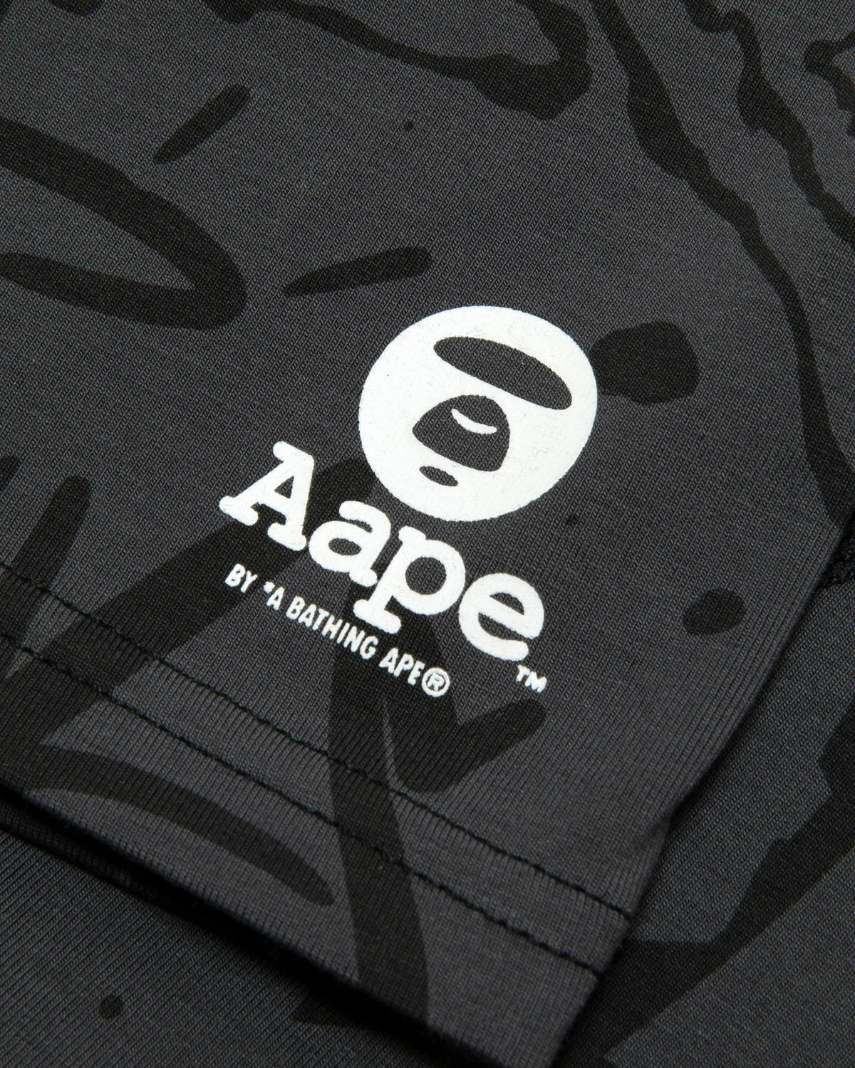 Moonface logo graffiti print boxer briefs