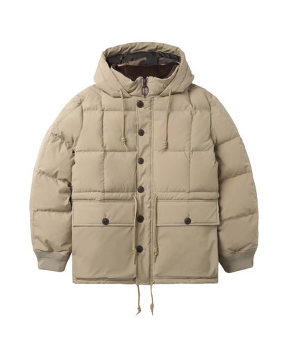 Retro mountain down jacket