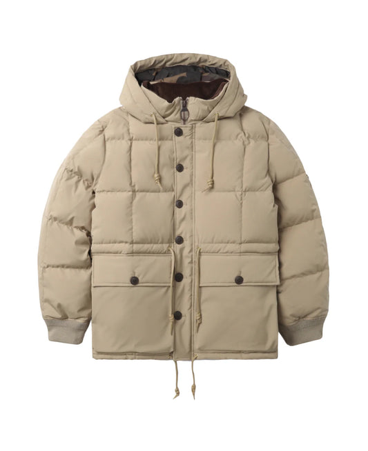 Retro mountain down jacket
