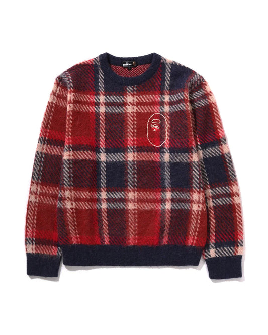 Check sweater