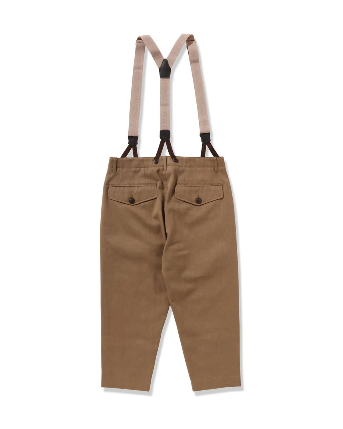 Taper chino overall pants