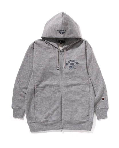 Zip-up pullover hoodie