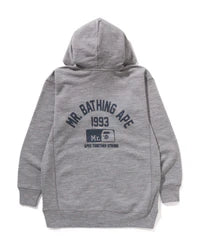 Zip-up pullover hoodie
