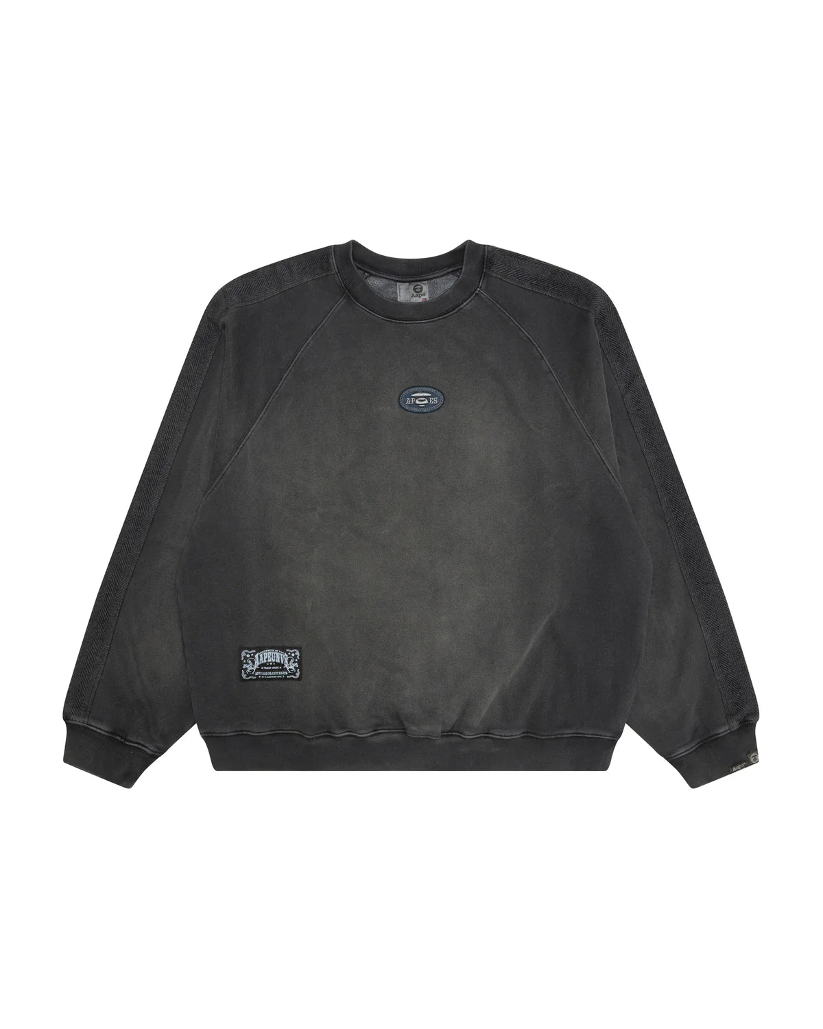 AAPEUNVS moonface logo sweatshirt
