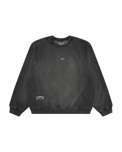 AAPEUNVS moonface logo sweatshirt