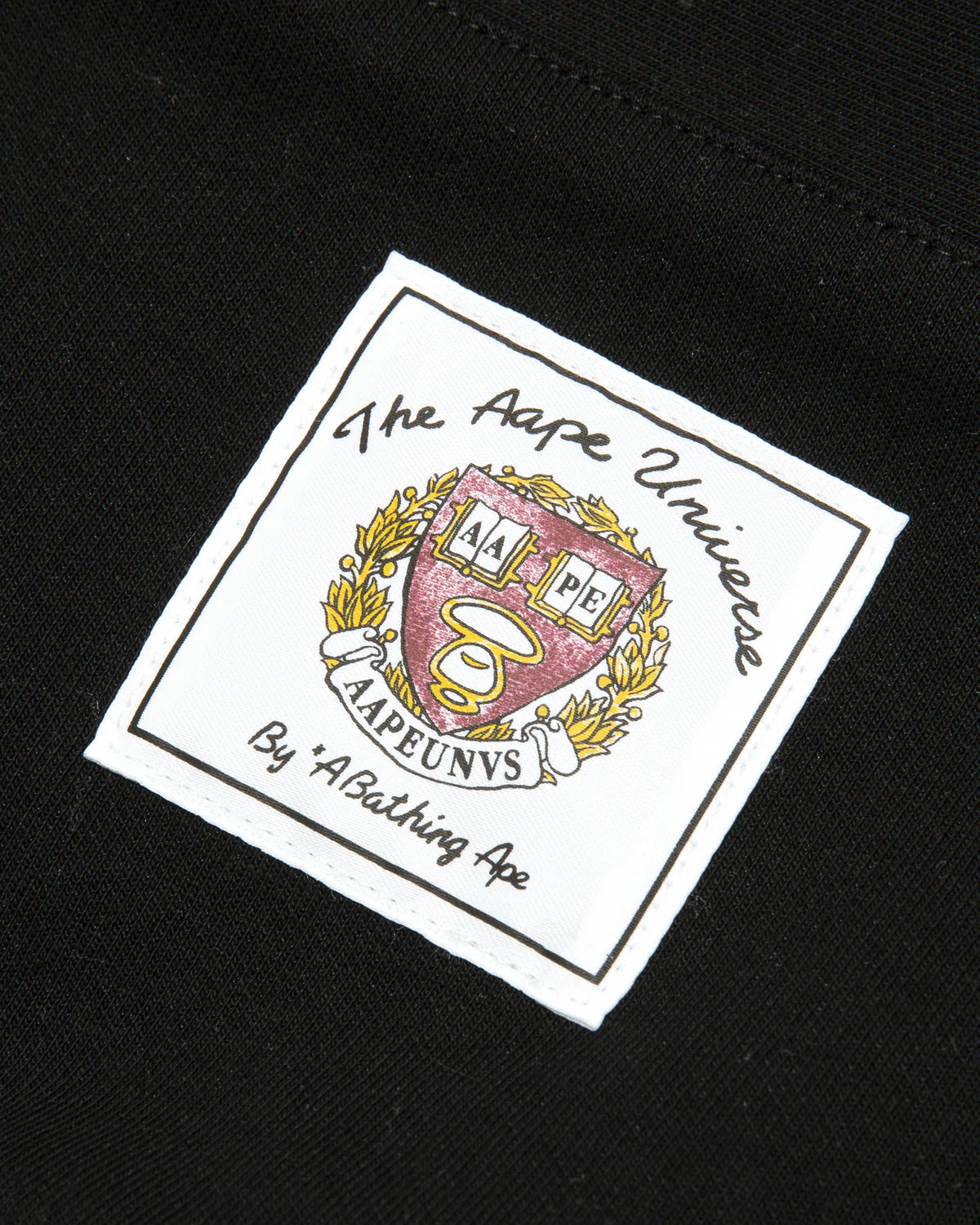 Multi-logo v-neck button down sweatshirt