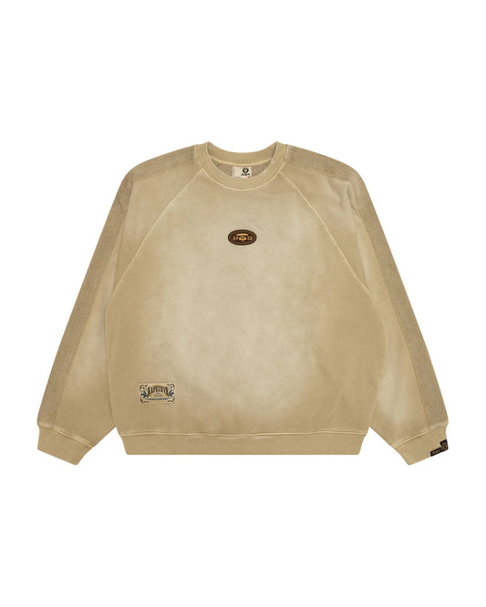 AAPEUNVS moonface logo sweatshirt