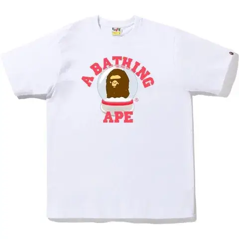 Ape Head Snow Globe College T-Shirt