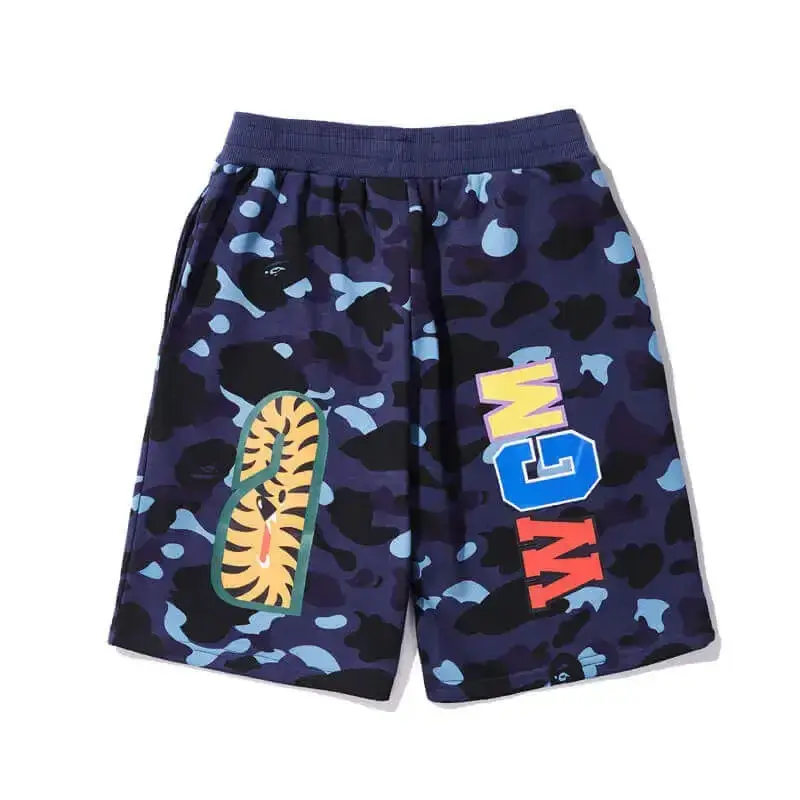 Bape Shark Logo Man's Shorts