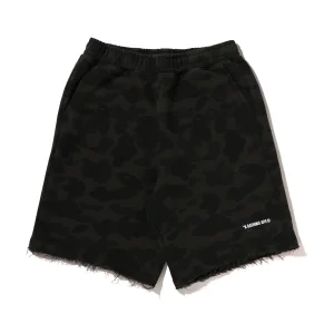 1st Camo Heavy Washed Relaxed Fit Sweat Shorts